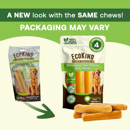 Gold Yak Chews for Large Dogs