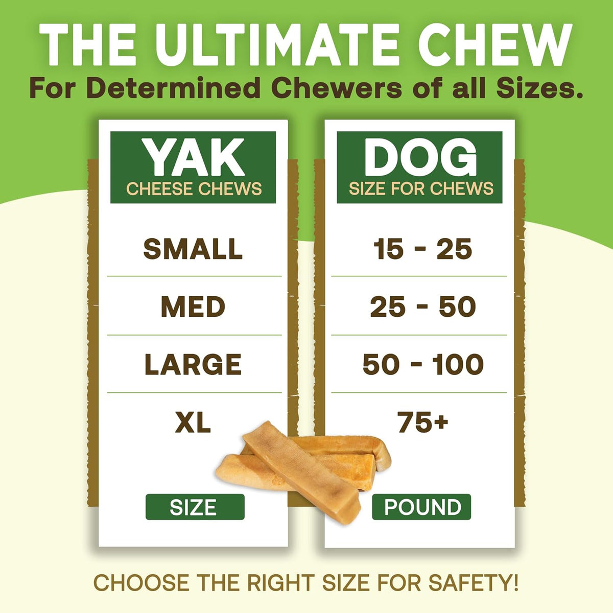 Himalayan Yak Chews for Small Dogs