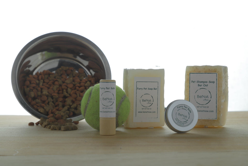 Natural Grooming Bundle for Dogs — Shampoo Bar, Balm & Towel